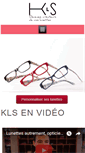 Mobile Screenshot of kls-lunettes.com