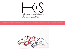 Tablet Screenshot of kls-lunettes.com